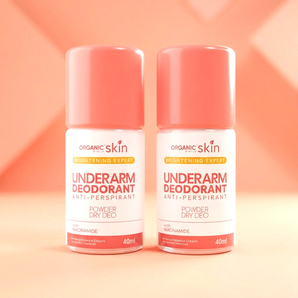 Organic Skin Brightening Expert Underarm Deodorant – 40ml Combo