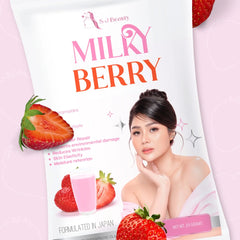 S&J Beauty Milky Berry – 15g x 10 Sachets (150g Total)