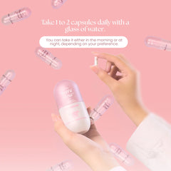 Heera Glow 20-in-1 Absolute Hydration Capsules (500mg) – 60 Capsules