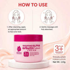 Rosmar Kagayaku Alpha Arbutin Cream 3+ Whitening Booster – 320g