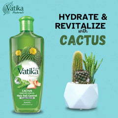Vatika Hair Fall Control Cactus Hair Oil – 300ml