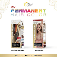 MerrySun Permanent Hair Color – Rose Gold (Complete Coloring Kit, 130ml)