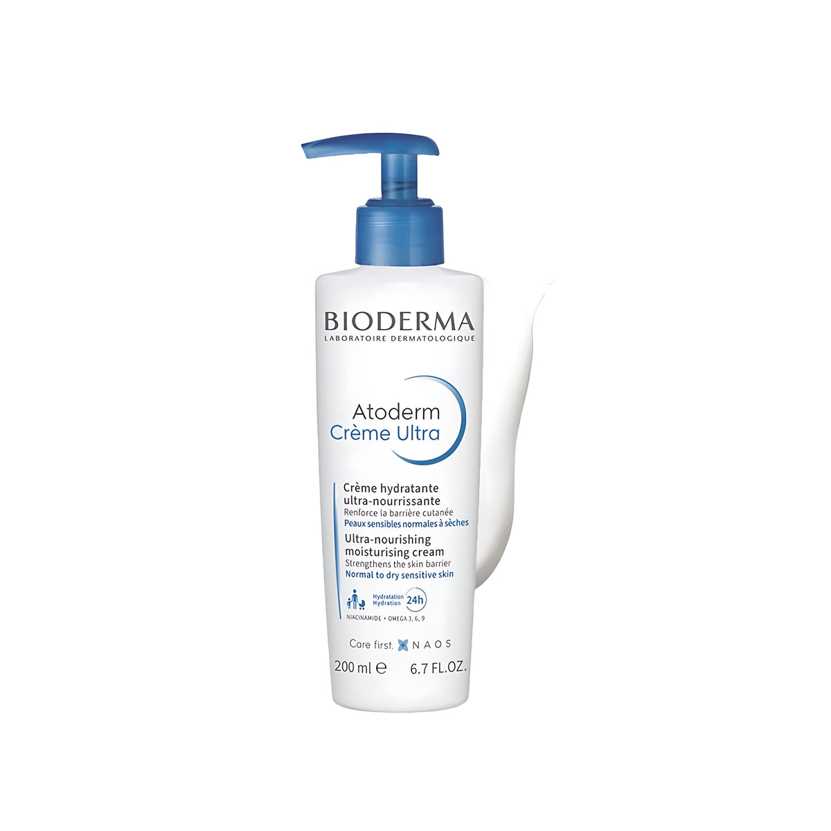 Bioderma Atoderm Crème Ultra – Ultra-Nourishing Moisturizing Cream for Face & Body (200ml)