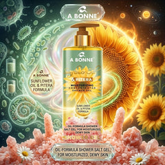 A Bonne Sunflower Oil & Pitera Moisturizing Shower Gel – 450ml
