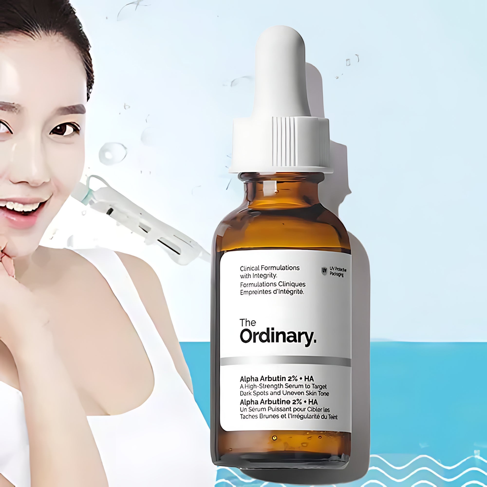 The Ordinary Alpha Arbutin 2% + HA Serum – 30ml (Original)