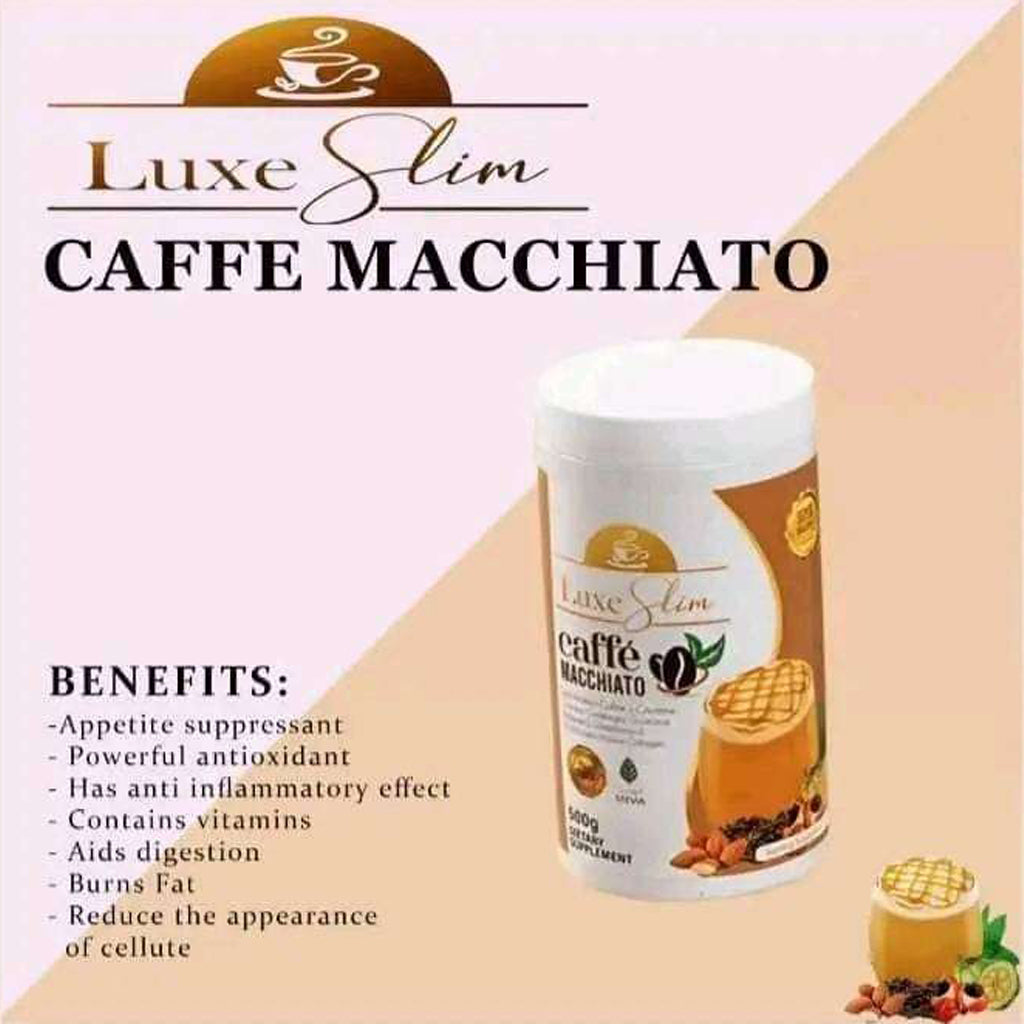 Luxe Slim Caffe Macchiato Jar – 500g