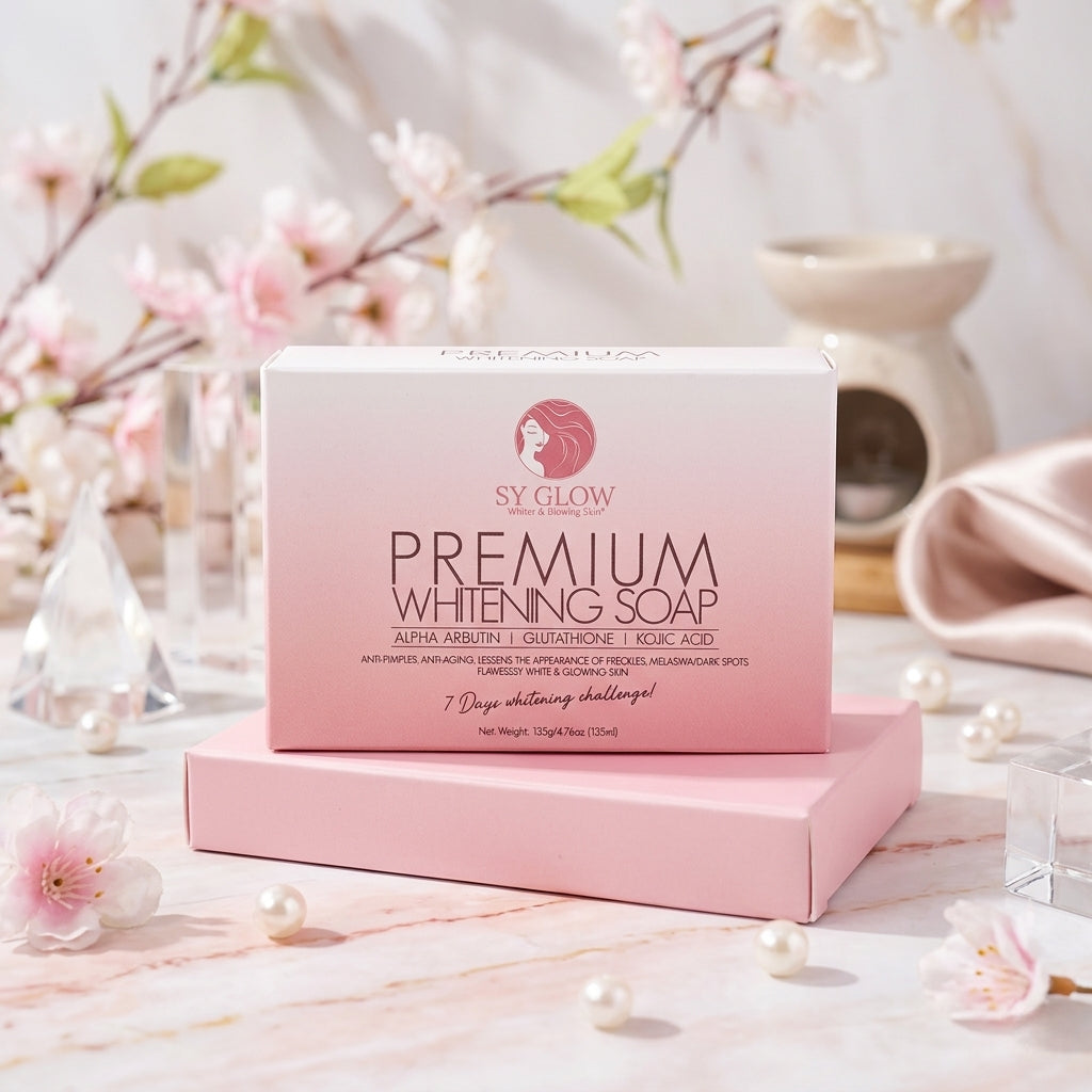 SY Glow Premium Whitening Soap – 135g