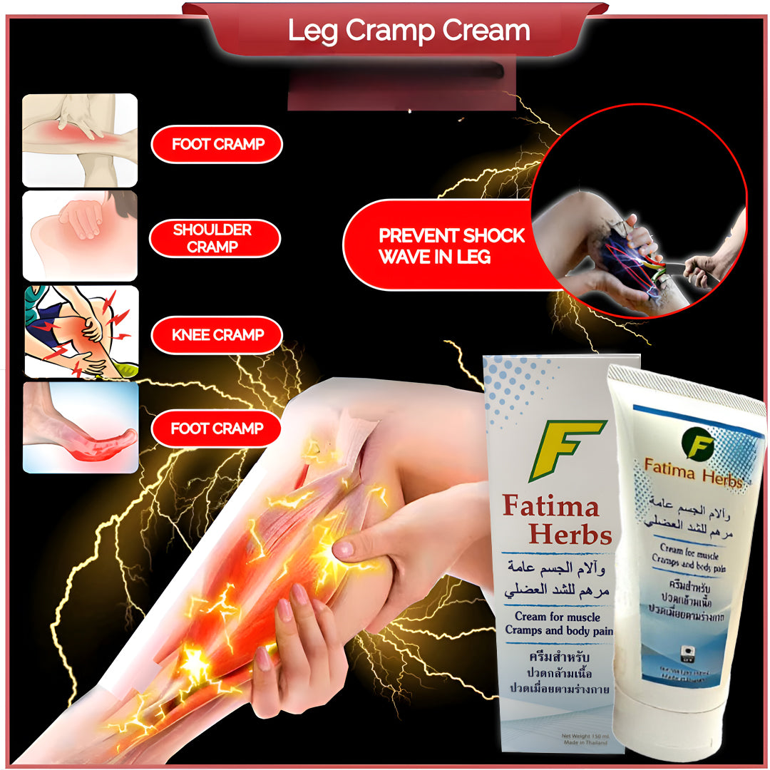 Fatima Herbs Cream for Muscle Cramps & Body Pain - 150ml