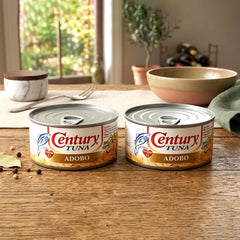 Century Tuna Flakes Adobo – Ready-to-Eat Tuna 180g (Combo)