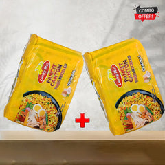 Lucky Me! Pancit Canton Original Fried Noodles Combo of 2 x (6 packs x 60g each)