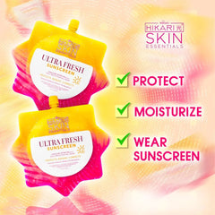 Hikari Mini Sunscreen Skin Essentials UltraFresh SPF 50 PA++++ – 10ml (travel size)