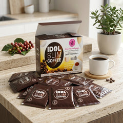 Idol Slim Coffee 3 in 1 – Weight Loss Coffee from Thailand  (15g ×10 sachets)