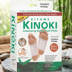 Kinoki Cleansing Detox Foot Pads - 10 Pads (3Pcs Combo)