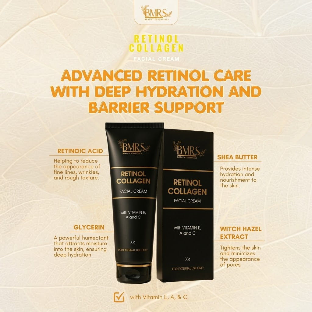 BMRS Retinol Collagen Facial Cream - 30g