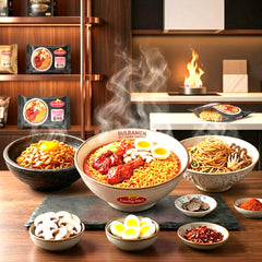 Lucky Me! Bulramen Spicy Chicken Carbonara Stir-Fried Noodles – 60g (3 Pcs Combo)