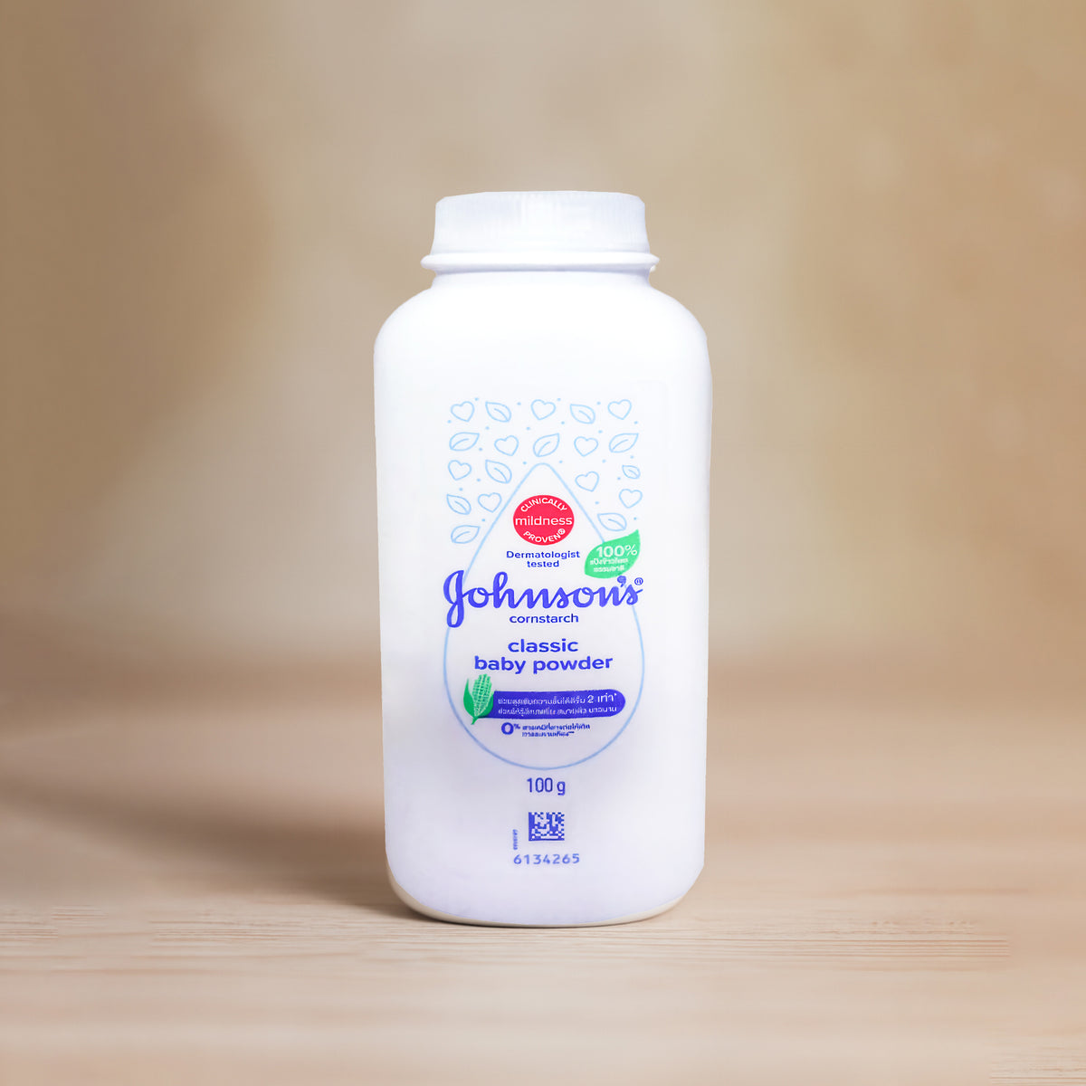 Johnson’s Cornstarch Classic Baby Powder – 100g