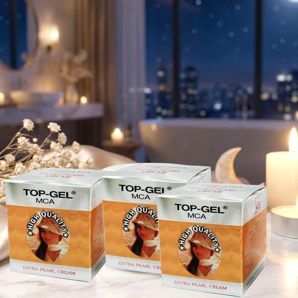 Top Gel MCA Extra Pearl Cream – 18g (3pcs Combo)