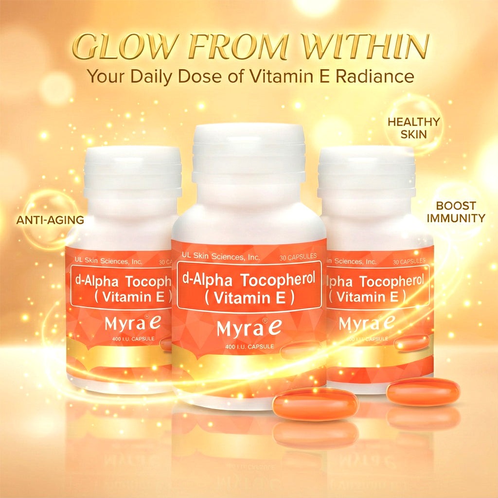 Myra E 400 IU Vitamin E Capsules – 30s (3pcs Combo Pack)