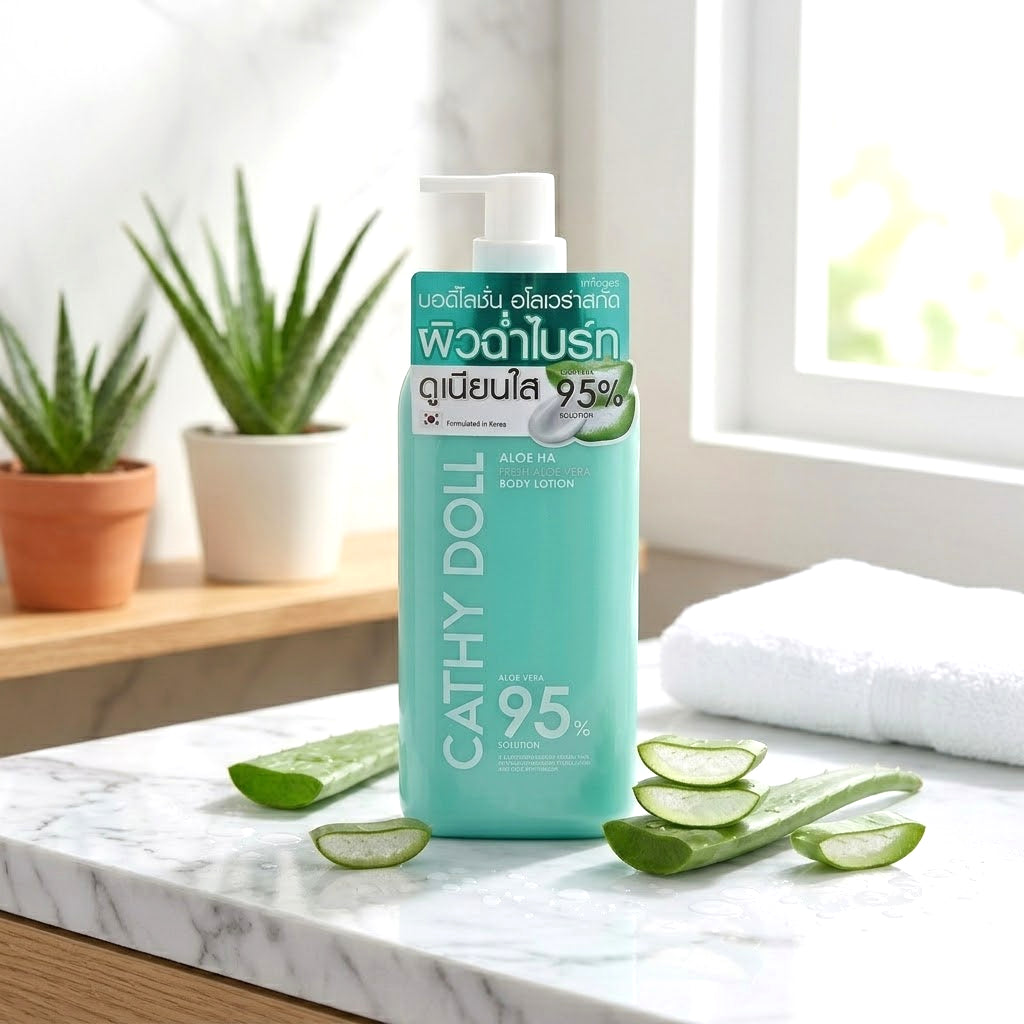 Cathy Doll Aloe HA Fresh Aloe Vera Body Lotion – 450ml