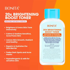 Bonita 20X Brightening Boost Toner – 125ml