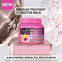 A Bonne Salon Pro Vita Biotin Milky Boosting Hair Treatment – 450g