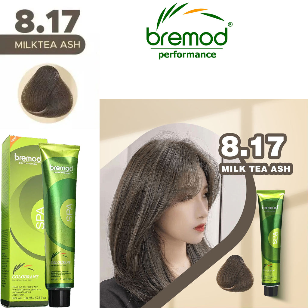 Bremod Performance Milk Tea Ash 8.17 Hair Color - 100ml