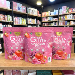 Manee Gluta Collagen Pink – 30 Sachets (3 Pcs Combo Pack)