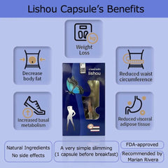 Lishou Weight Loss Capsules – Rapid & Safe Fat Burning Supplement (Made in Thailand)