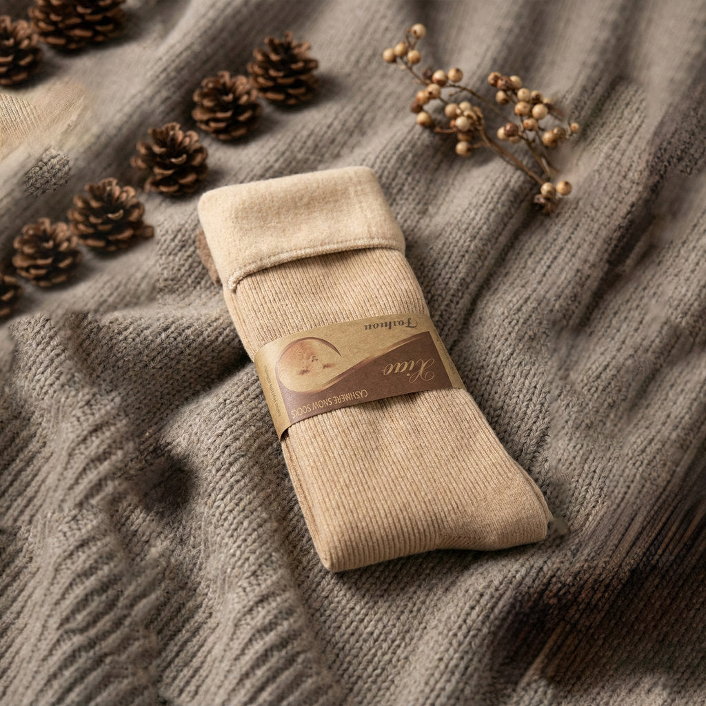 Premium Winter Thermal Socks – 3 Pairs (Solid Colors)