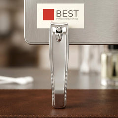 Stainless Steel Nail Clipper – Anti-Slip Grip Nail Cutter