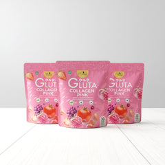 Manee Gluta Collagen Pink – 30 Sachets (3 Pcs Combo Pack)