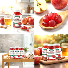 Fitgum Extra Strength Apple Cider Vinegar Gummies – 60 Organic Gummies (3pcs Combo Pack)