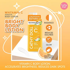 Cathy Doll Vitamin C Arbutin Body Lotion – 450ml (Fresh Citrus)