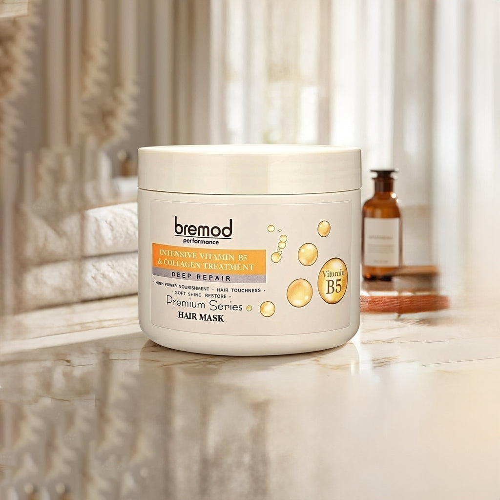 Bremod Intensive Vitamin B5 & Collagen Treatment Hair Mask – 500ml