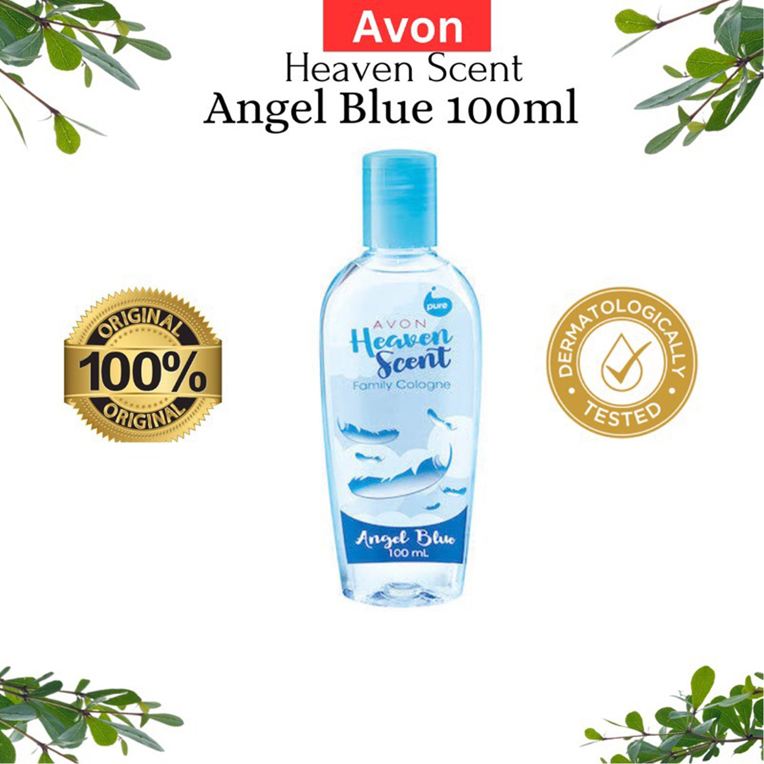 Avon Heaven Scent Family Cologne – Angel Blue Variant (100ml)