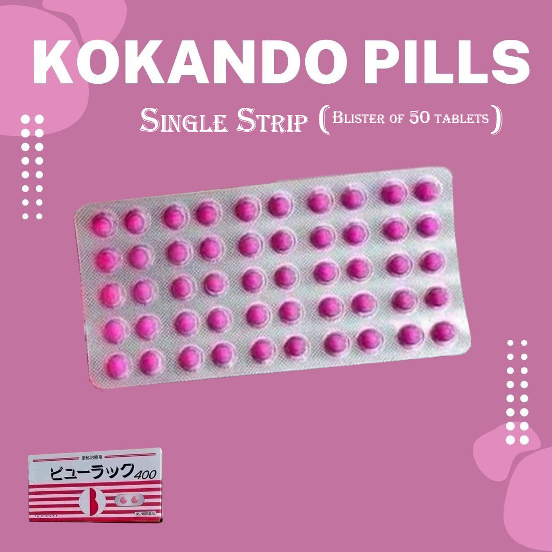 Kokando Japan Slimming Pills - Single Strip (Blister of 50 Tablets)