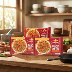 Lucky Me! Pancit Canton Extra Hot Chili – 75g (3Pcs Combo)