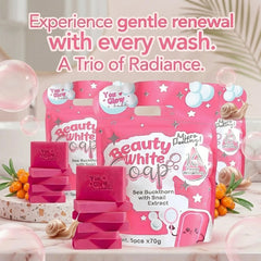You Glow Babe Beauty White Soap – 70g x 5 Bars (3 Packs Combo)