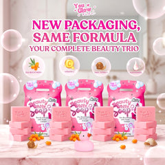 You Glow Babe Beauty White Soap – 70g x 5 Bars (3 Packs Combo)
