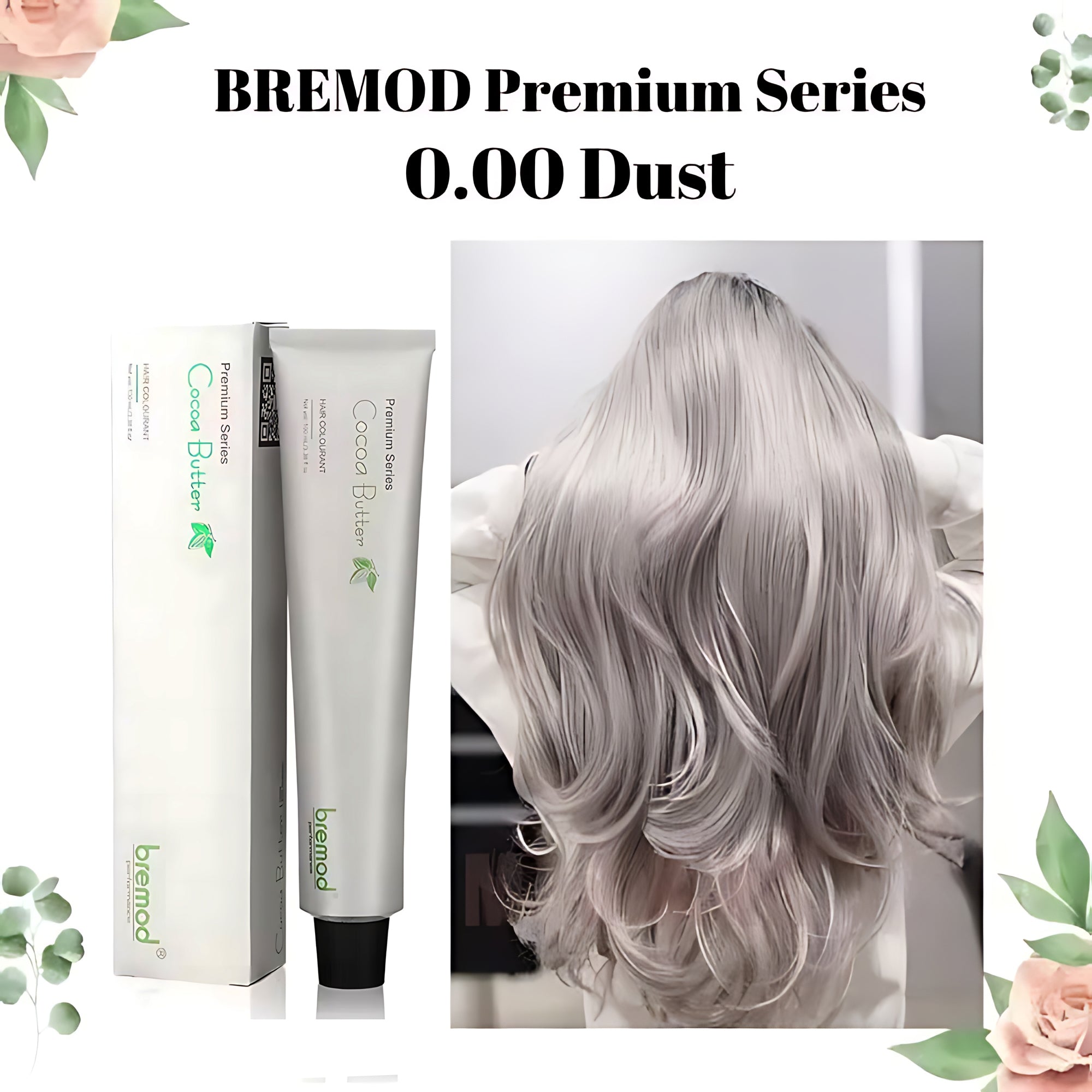 Bremod Performance Premium Series Cocoa Butter 0.00 Dust  Hair Color – 100ml
