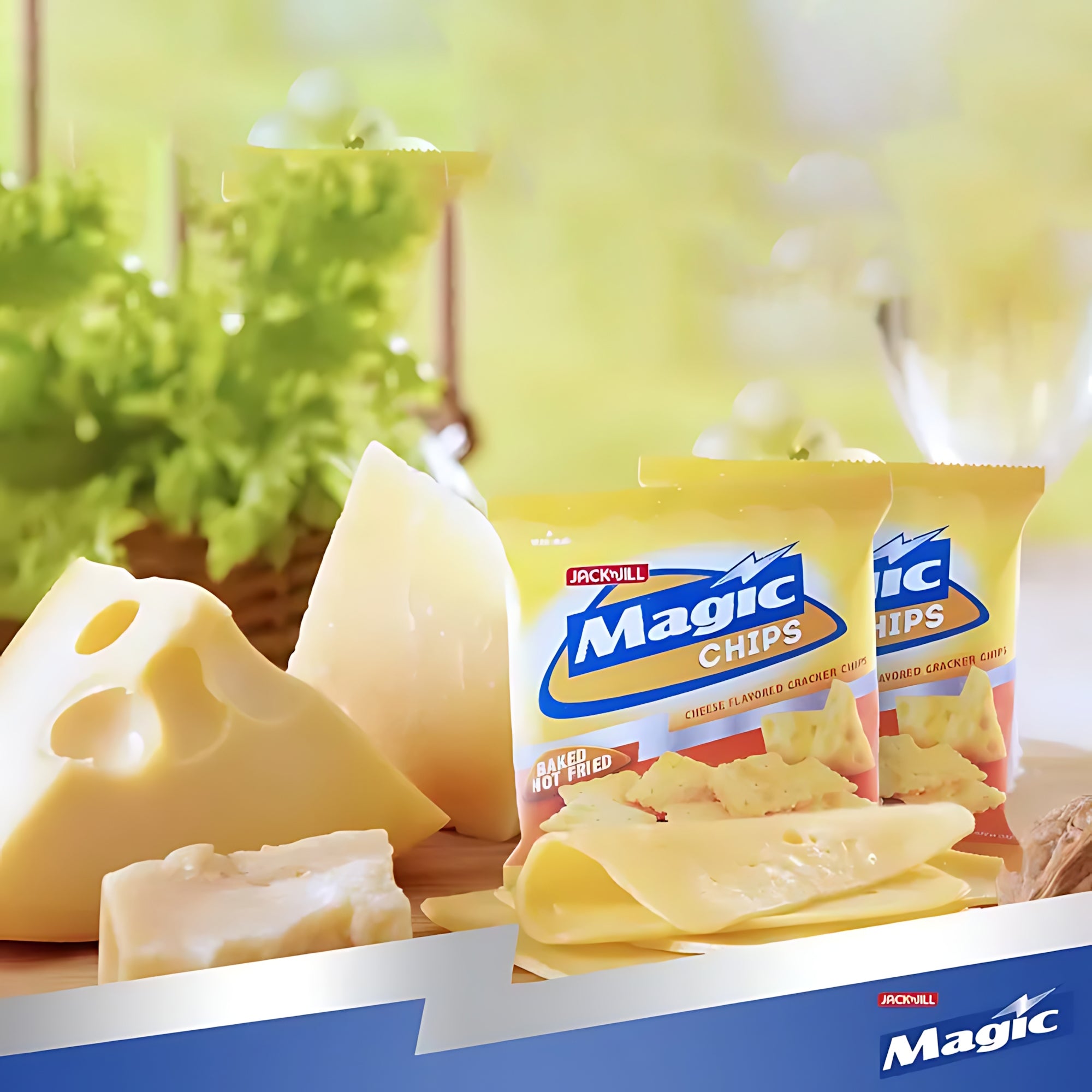 Magic Chips Cheese Baked - Jack N Jill 100g