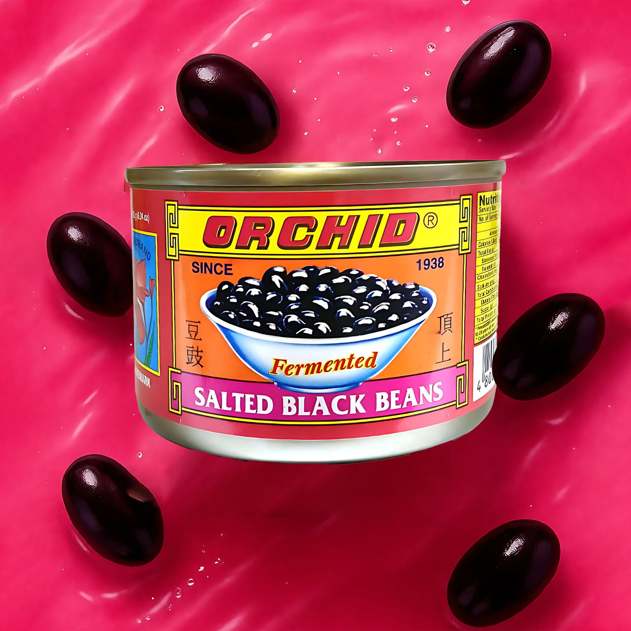 Orchid Fermented Salted Black Beans – 180g × 3 Combo Offer