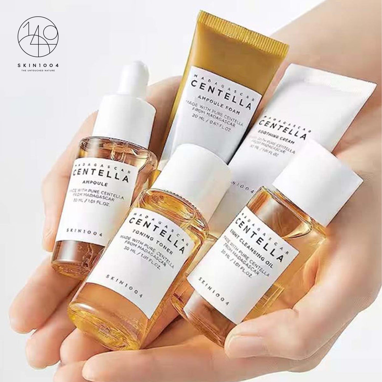 SKIN1004 Madagascar Centella Travel Kit – 5 Step Mini Skincare Set