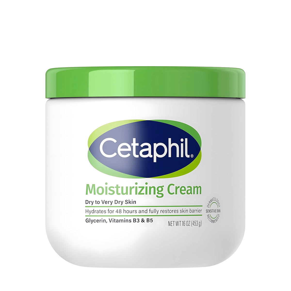 Cetaphil Moisturizing Cream for Face & Body - 453g