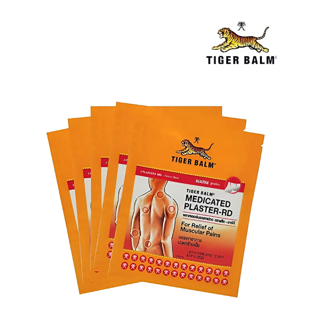 Tiger Balm Plaster RD Warm – 7cm x 10cm (2 Plasters)