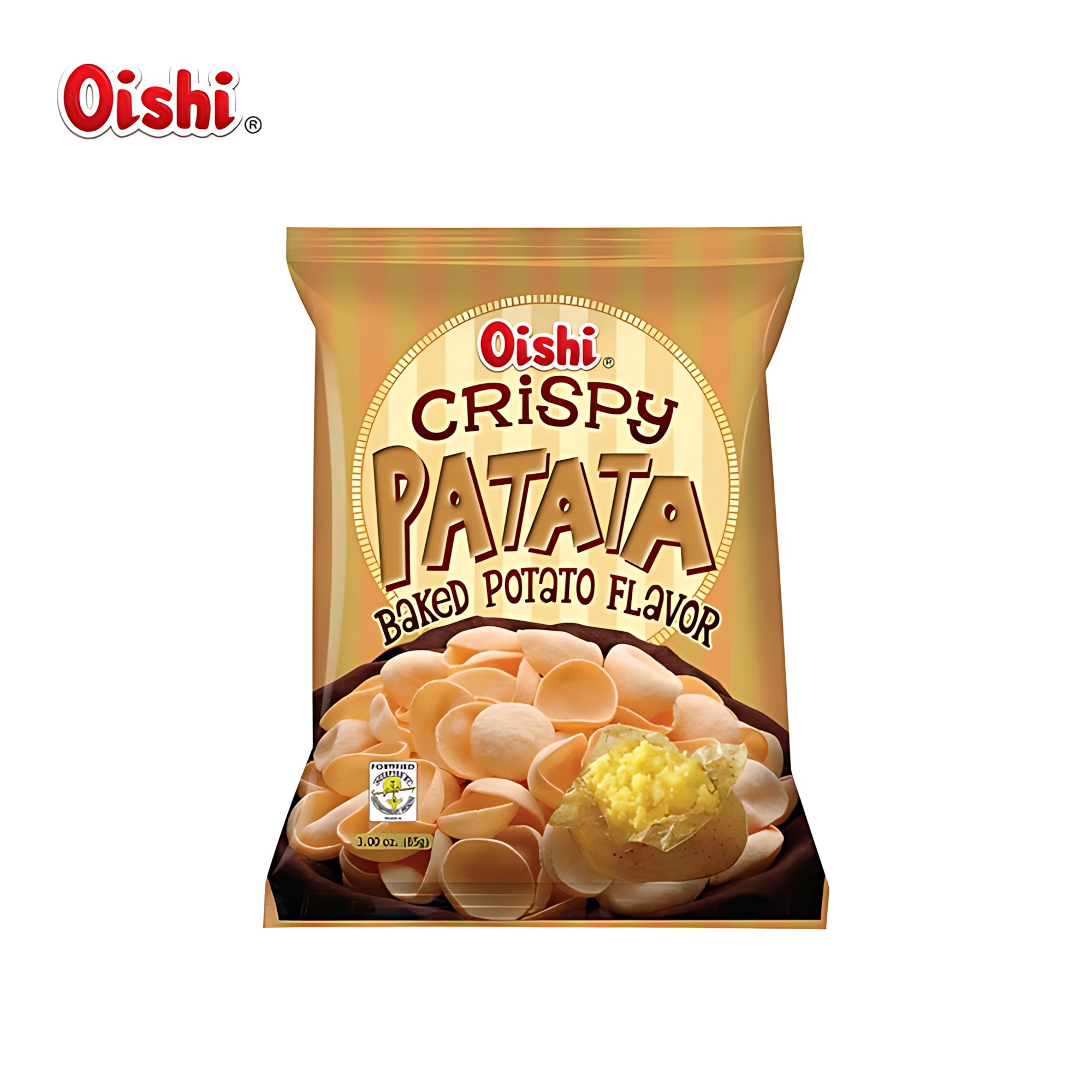 Oishi Crispy Patata – Baked Potato Flavour (85g)