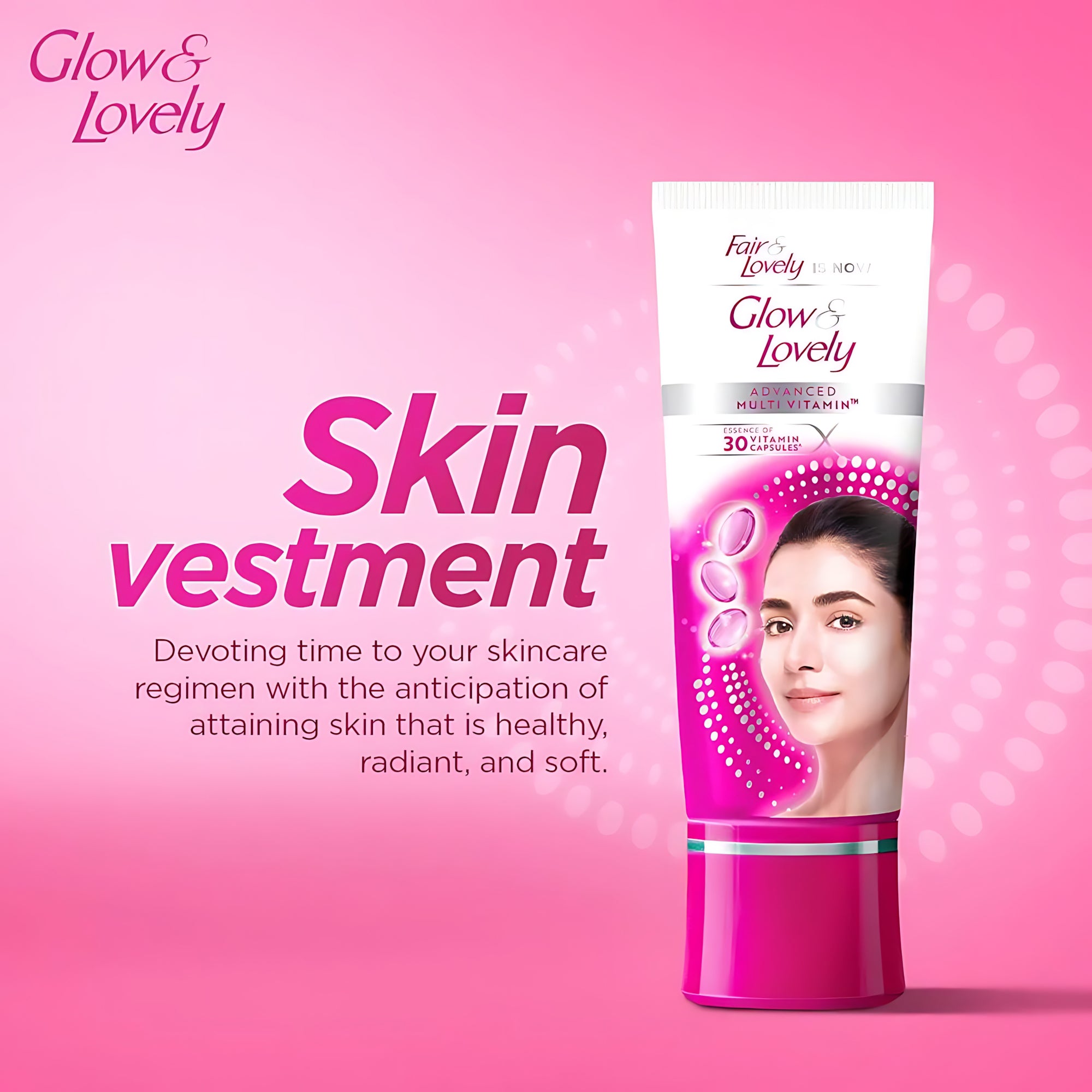 Glow & Lovely Advanced Multi Vitamin Face Cream - 50g