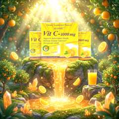 Acorbic Vit C – 1000mg Mix Powder Drink 12g x 10 Sachets - (3 Pcs Combo)