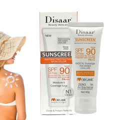 Disaar SPF90 PA+++ Non-Greasy Antioxidant Sunscreen – 40g