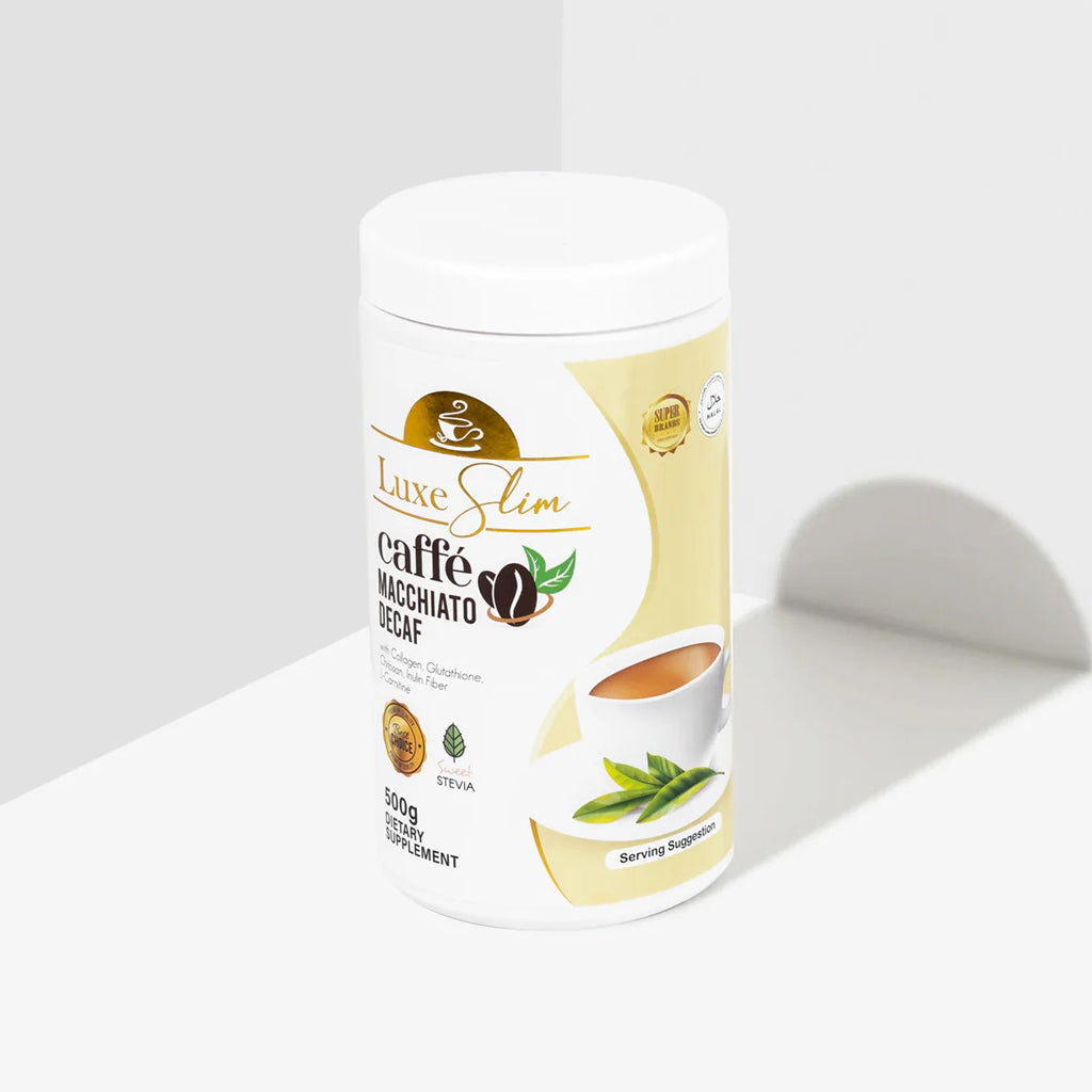 Luxe Beauty Caffe Macchiato Decaf Jar –  500g